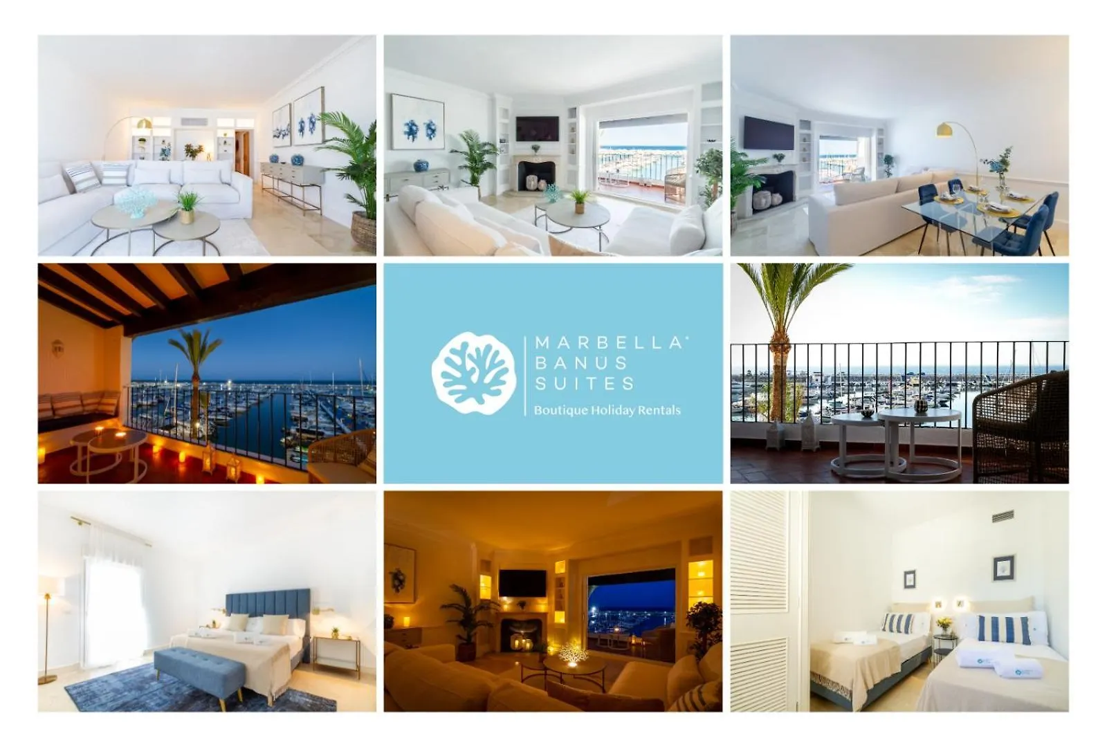 Marbella Banus Suites - Puerto Banus Marina Harbour Seafront Apartment